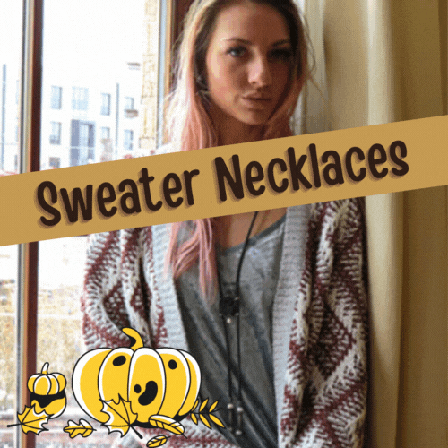 Sweater Necklaces