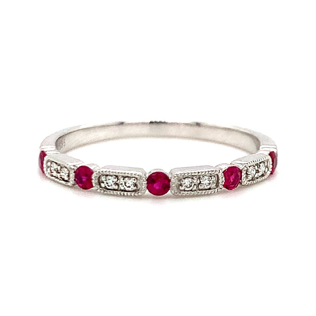 Ruby and Diamond Ring - "Passion"