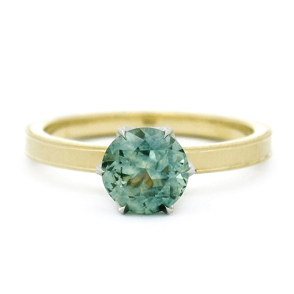 Montana Sapphire Engagement Ring