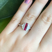 Ruby and Diamond Ring - "Queen of Hearts"