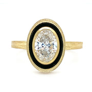 Oval Lab Grown Diamond Engagement Ring - "Paramount Solitaire"