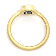 Montana Yogo Sapphire Engagement Ring - "Ferry Lake"