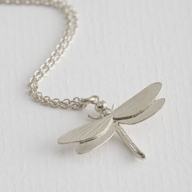 Sterling Silver Necklace - "Dragonfly"