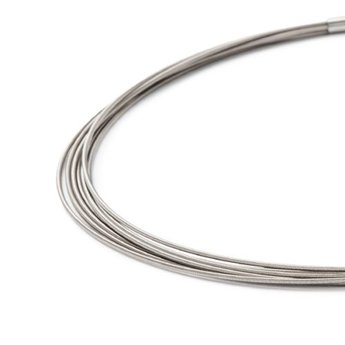 7 Strand Rope Stainless Steel Necklace