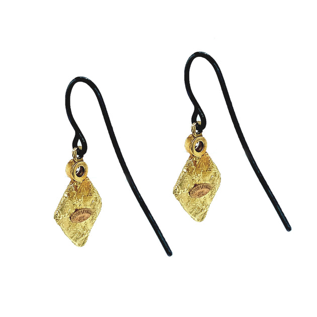 microscope earrings - science jewelry - microscopy