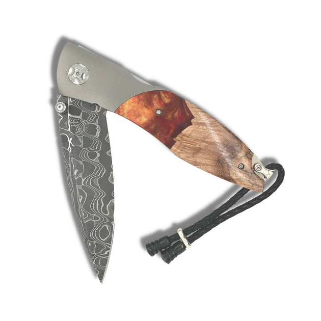 William Henry B10 Gold and Iron Folding Knife - Best Price