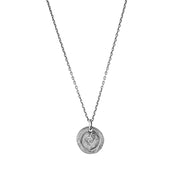 Starry Night Sterling Silver Charm Necklace