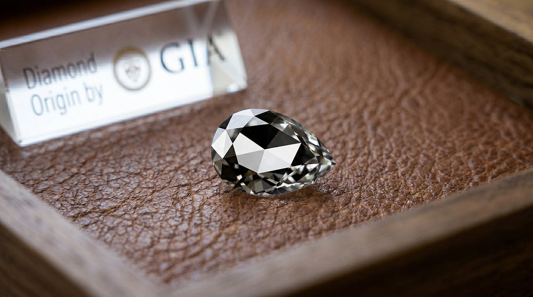 pear-shape diamond GIA Alara Jewelry Bozeman Montana