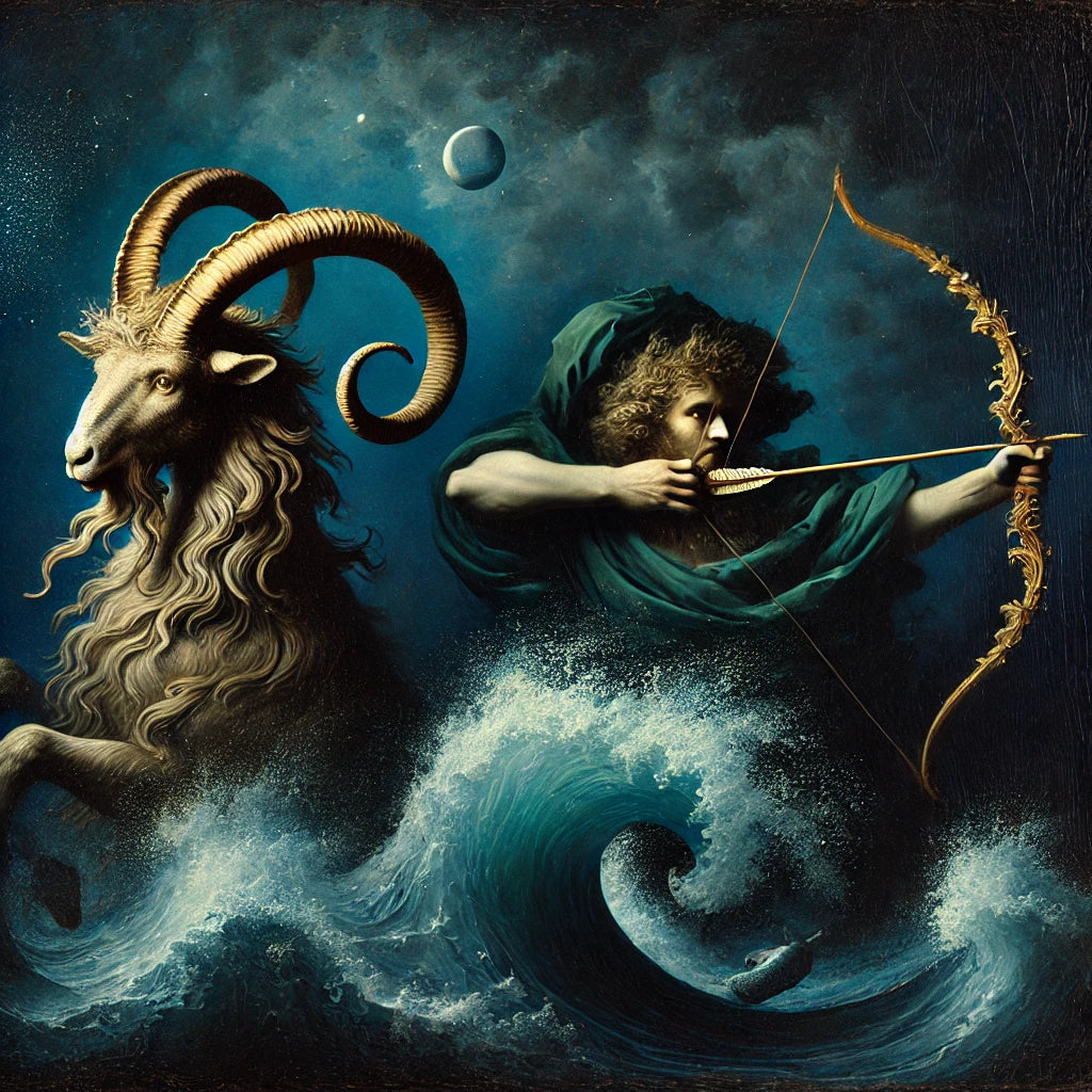 Sagittarius & Capricorn Zodiac Gemstone Collection