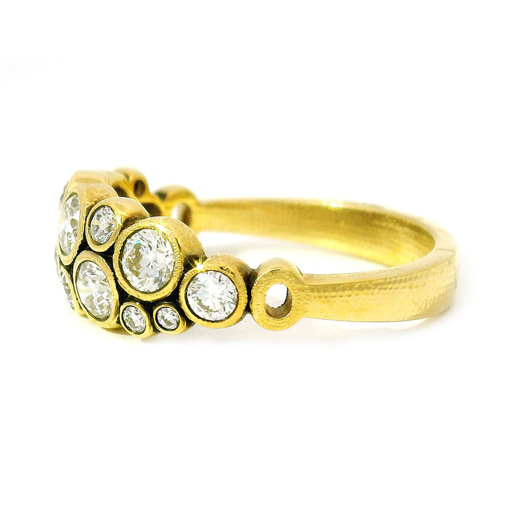 Diamond & Yellow Gold Ring - "The Orchard"