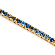 Yogo Sapphire Tennis Bracelet - "Yogo Bliss"