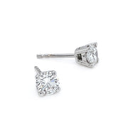 Lab Grown Diamond Stud Earrings - 0.87ctw