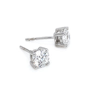 White Gold & Lab Grown Diamond Studs - 1.50ctw