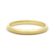 Yellow Gold  Wedding Band - "Hana"