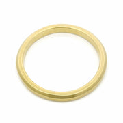 Yellow Gold  Wedding Band - "Hana"