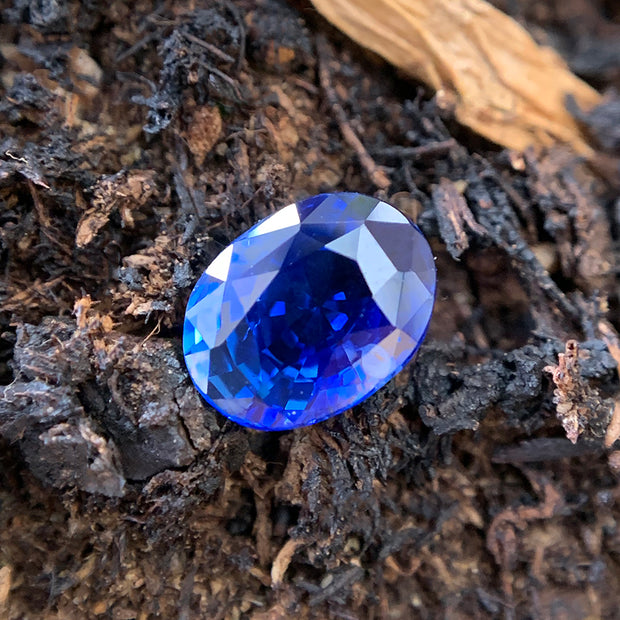 Yogo Sapphire, 0.59ct - "Yogo Pool"