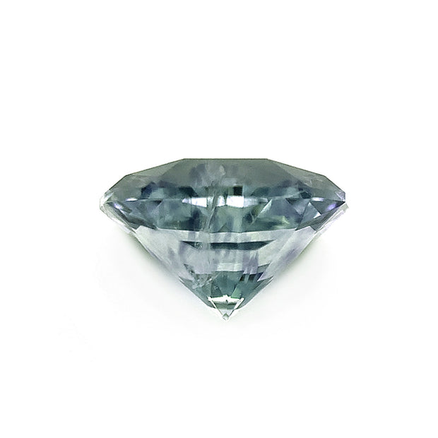 Fancy-cut oval geometric grey blue green loose Montana sapphire top