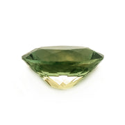 Oval Green Yellow Loose Montana Sapphire Up