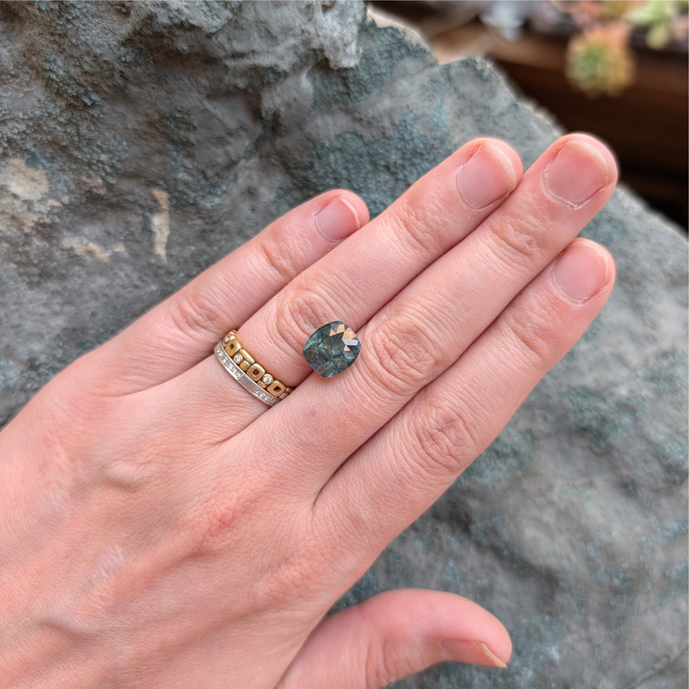 Unheated Montana Sapphire, 5.99ct - "Minesinger"