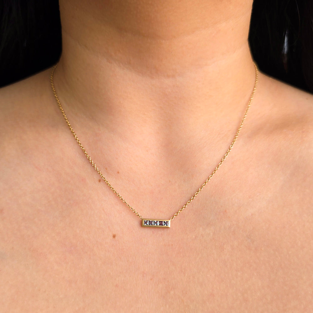 Alexandrite Necklace - "Lumea Bar"