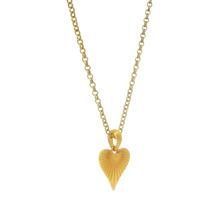 Gold Vermeil Necklace - "Heart of Joy"