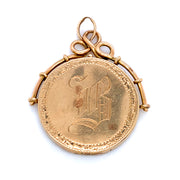 Antique Yellow Gold Locket - "B"