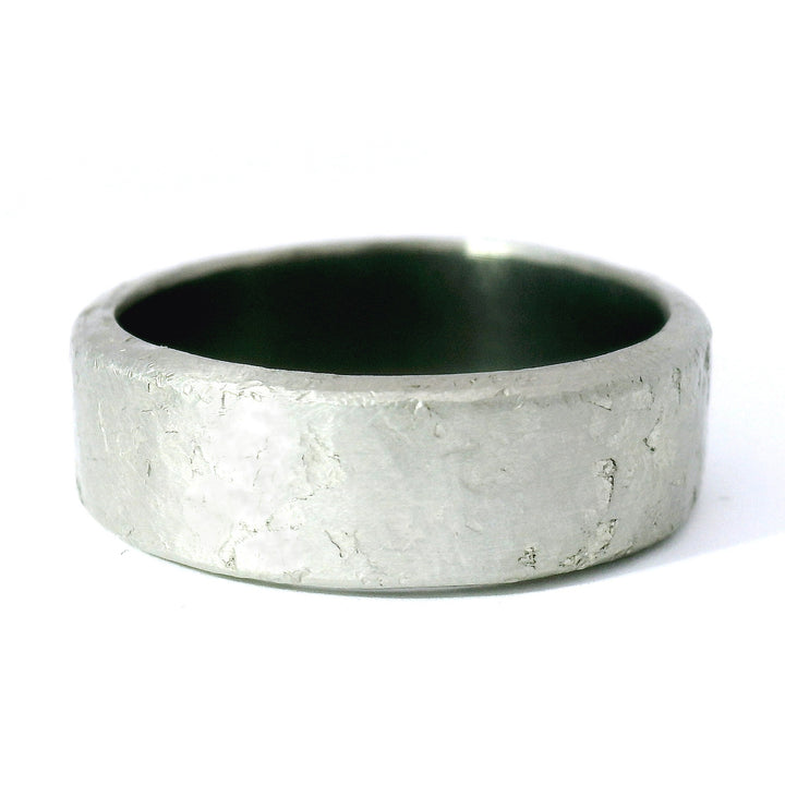 Platinum & Sterling Silver Band - "Stillwater"