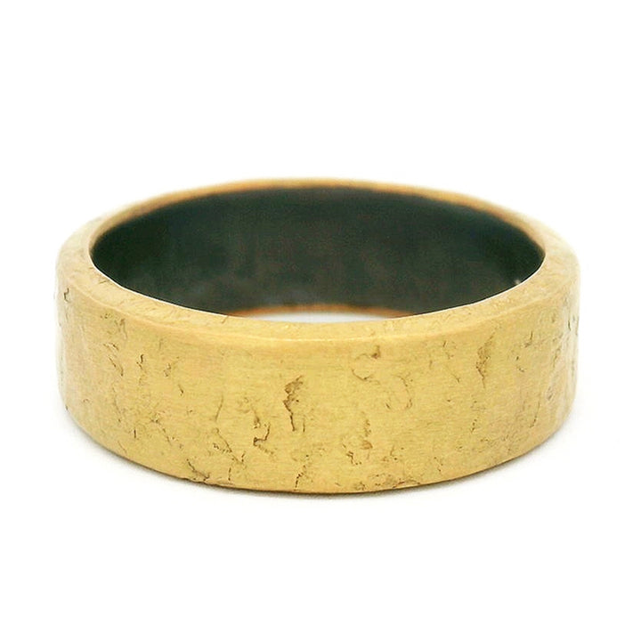 Yellow Gold & Sterling Silver Band - "Oro y Plata"