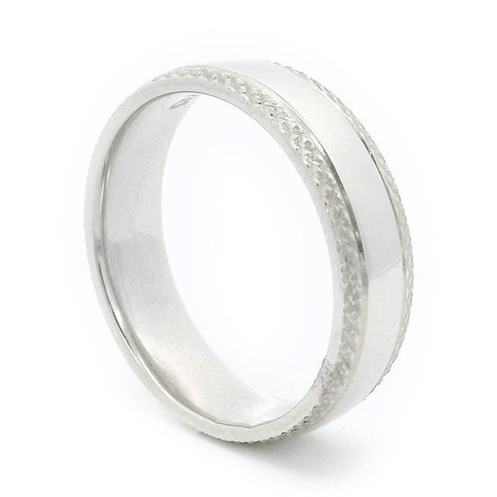 Sterling Silver Men's Band