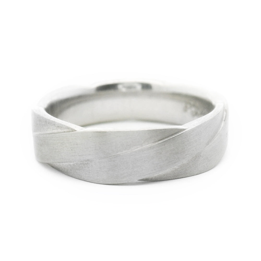 Sterling Silver Twist Band 
