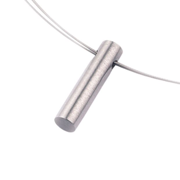 Stainless Steel Pendant - "Cylindrical"