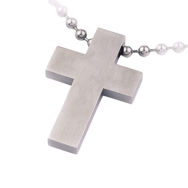 Stainless Steel Pendant Extra Large Cross