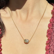 Alex Sepkus "Bean" 18K Yellow Gold Diamond Necklace Model