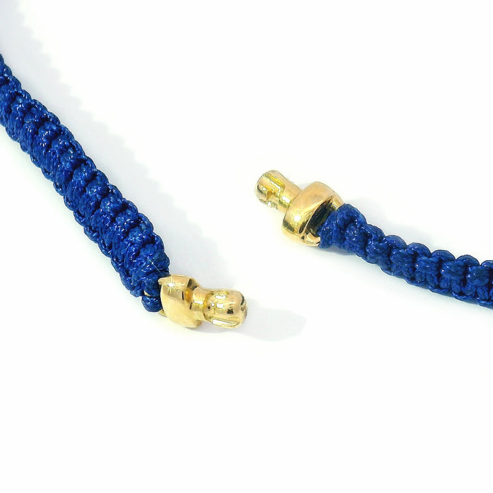 Diamond Vario Clasp & Macrame Bracelet - "Little Windows"