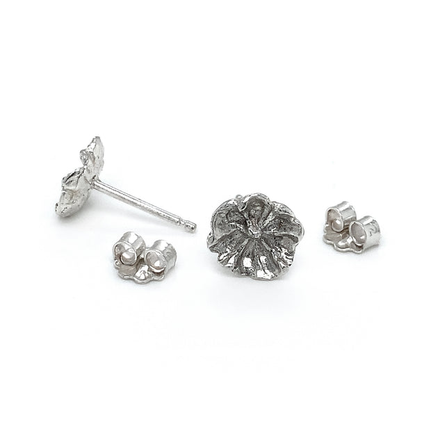 Sterling Silver Efflorescent Stud Earrings - "Lucy"