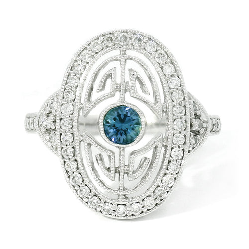Yogo Sapphire & Diamond Ring - "Yogo Soirée"