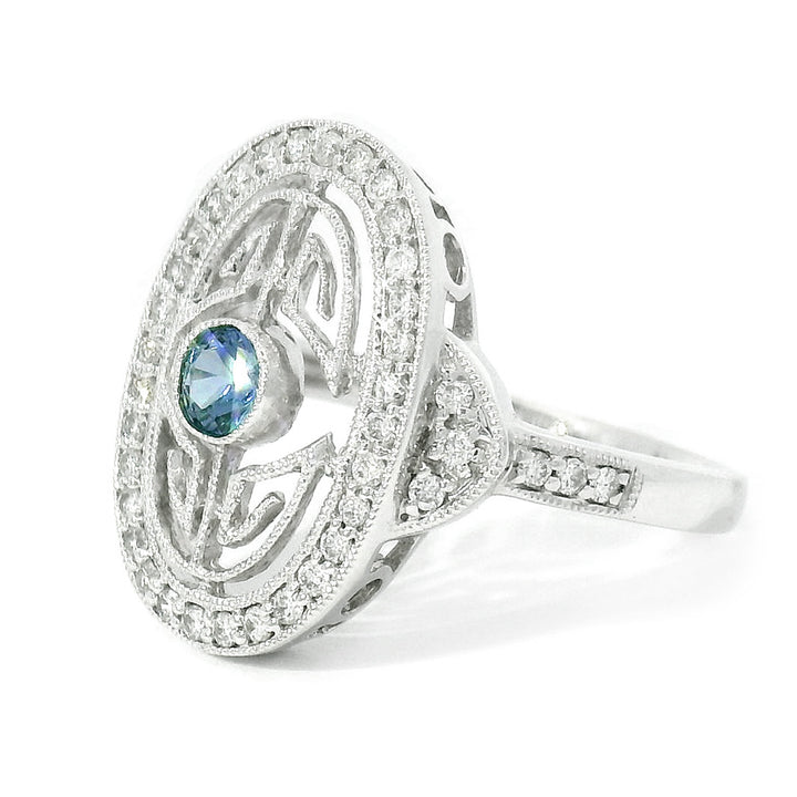 Yogo Sapphire & Diamond Ring - "Yogo Soirée"