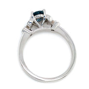 Montana Sapphire & Diamond Ring - "Montana Bloom"