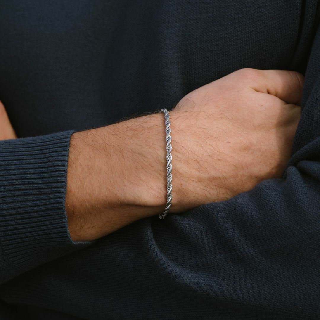 Stainless Steel Bracelet - "Helix"