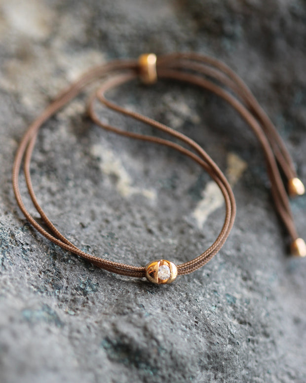 Rose Gold and Diamond Bracelet - "Colortaire"