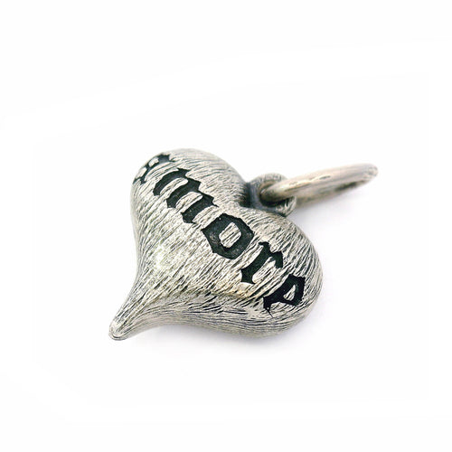 Sterling Silver Heart Pendant - "Love of Life"
