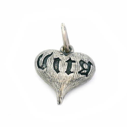 Sterling Silver Heart Pendant - "Love of Life"