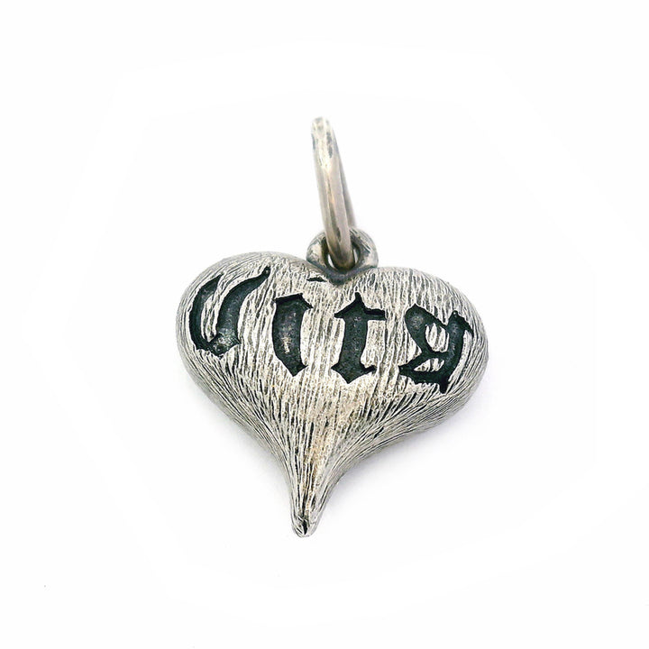 Sterling Silver Heart Pendant "Love of Life"