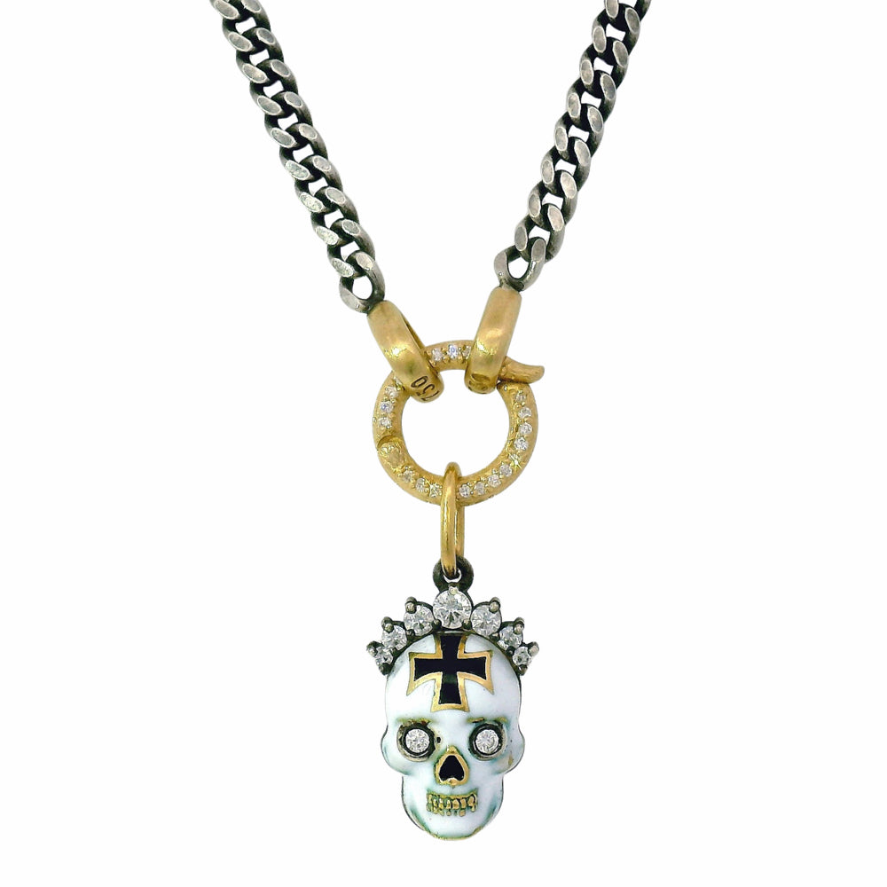 relic skull pendant by Erica Molinari from Alara Jewelry