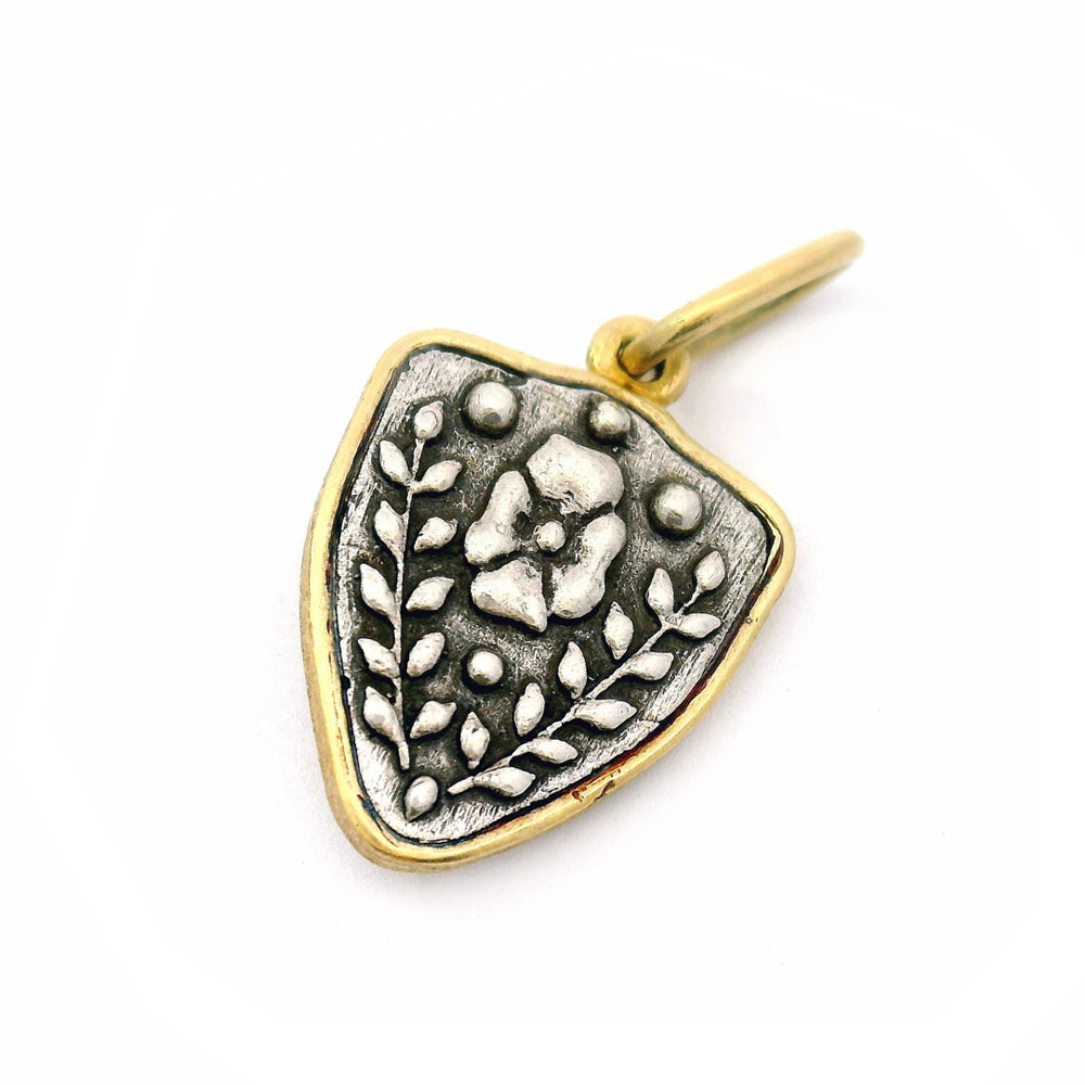 reversible fox charm pendant by Erica Molinari from Alara Jewelry