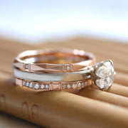 Diamond Weding Band - "Viola"