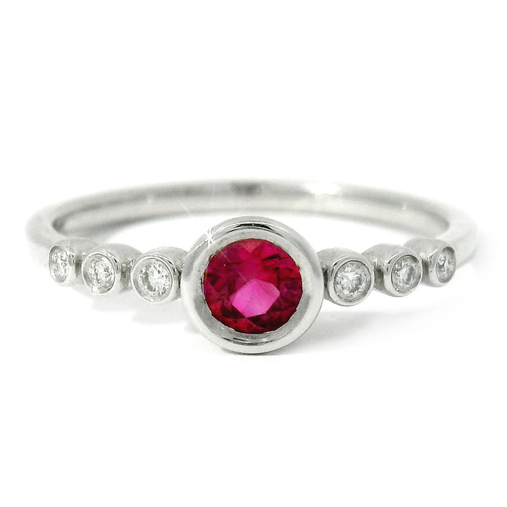 Ruby & Diamond Ring - "Remembrance"