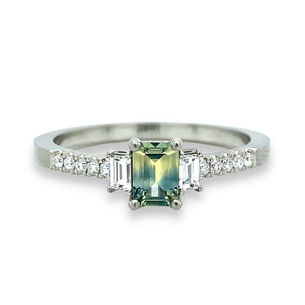Sarah O The Vivien Emerald Cut Ring