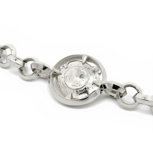 Handcrafted Sterling Silver Link Bracelet - "Ricochet"