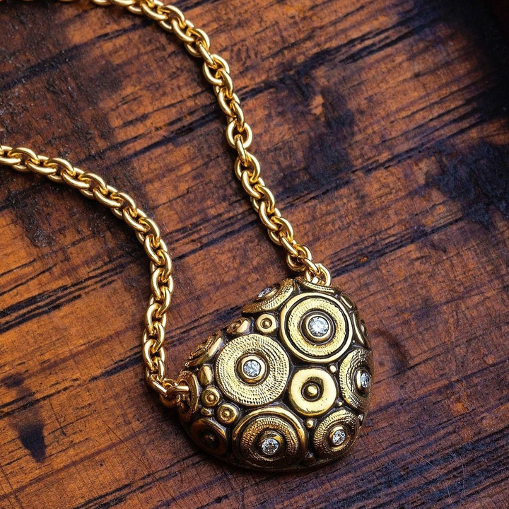 Diamond Heart Shaped Necklace - "Newfound Love"